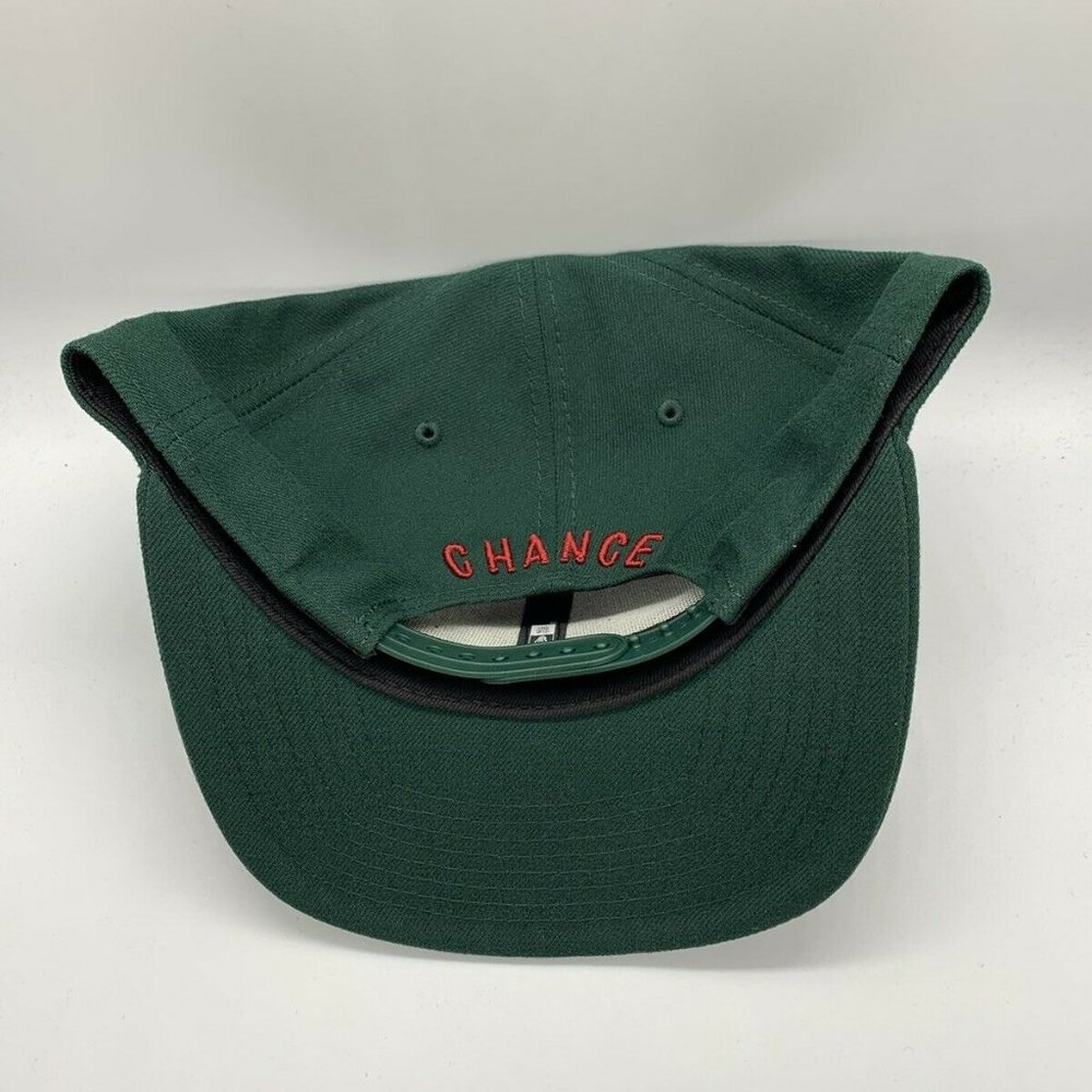 Chance The Rapper 3 New Era Cap Snapback Hat (GREEN) 100% Authentic - Picture 4 of 5
